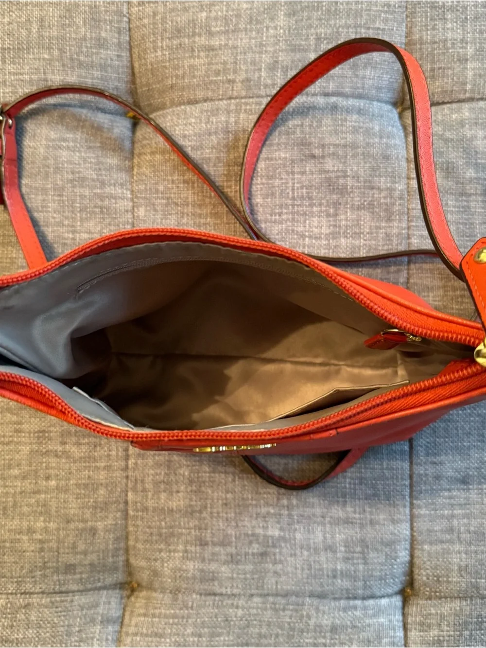 Coach Red/Orange Crossbody